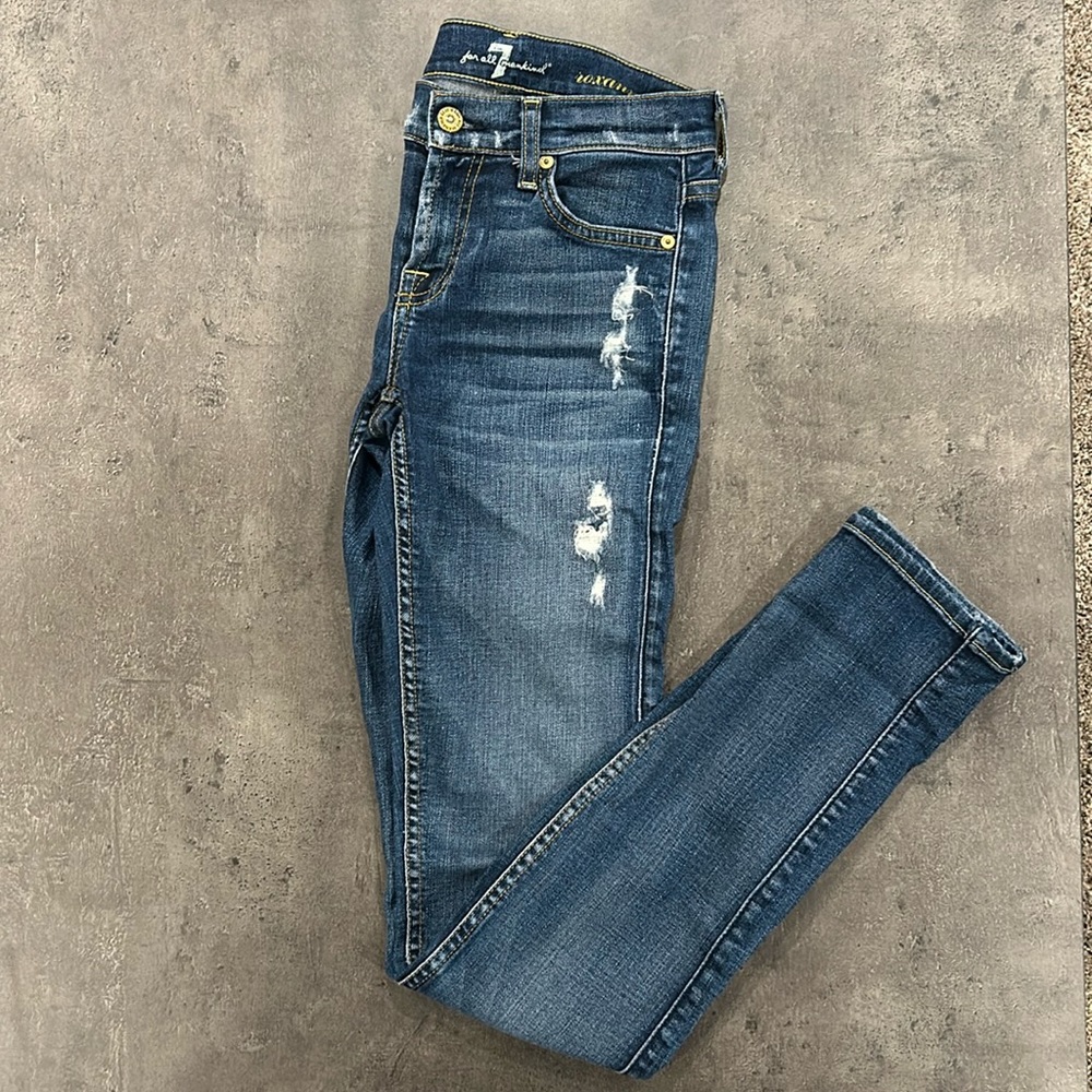 SEVEN FOR ALL MANKIND ROXANNE JEANS SIZE 24
